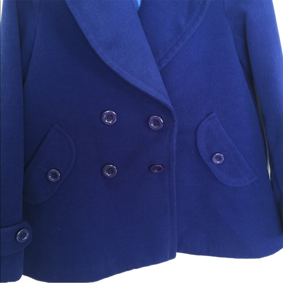 Forever 21 Peacoat Cobalt Blue Small/Medium - Picture 3 of 8